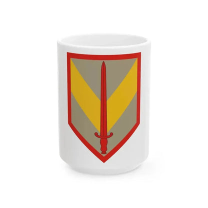 1 Sustainment Brigade (U.S. Army) White Coffee Mug 15oz - Go Mug Yourself