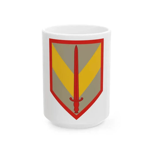 1 Sustainment Brigade (U.S. Army) White Coffee Mug 15oz - Go Mug Yourself