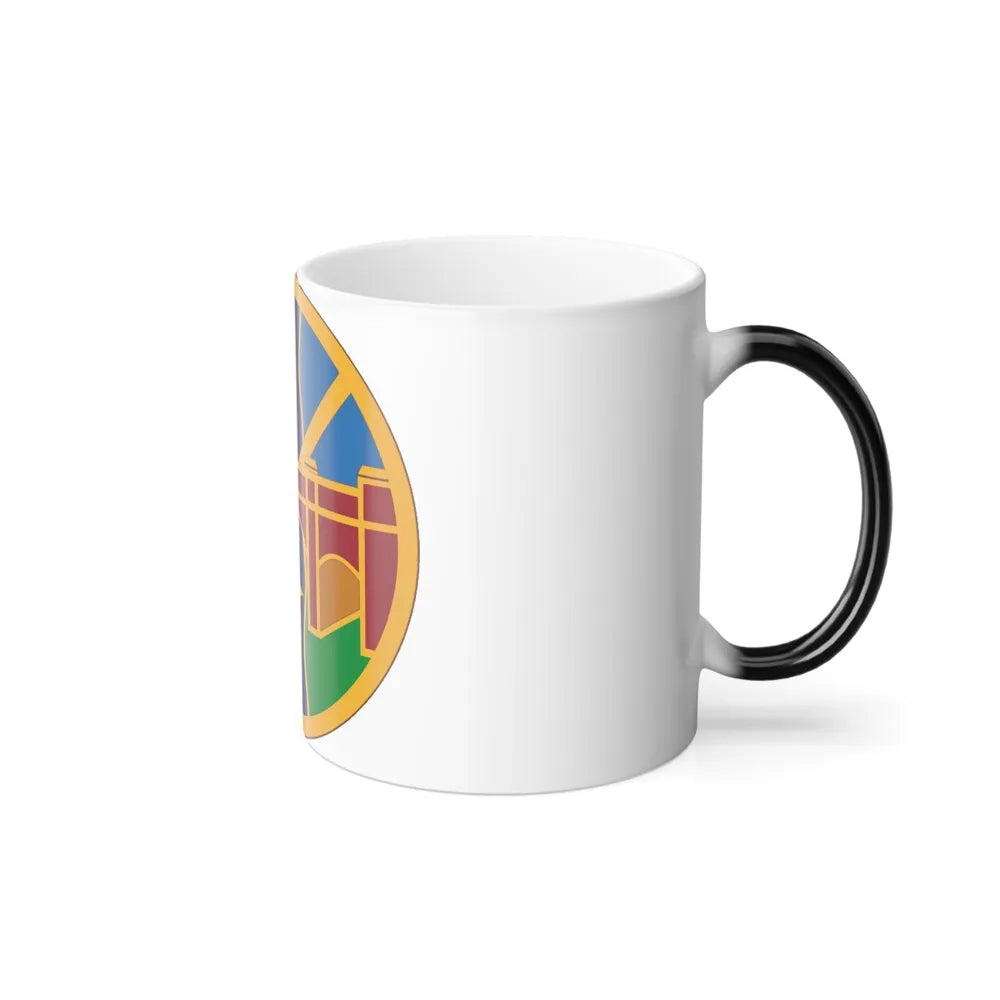 1 Transportation Agency (U.S. Army) Color Changing Coffee Mug-Go Mug Yourself
