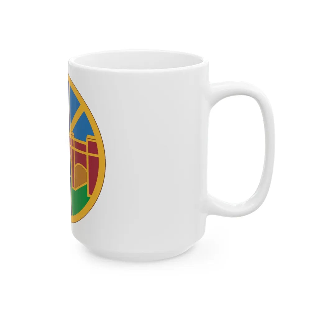 1 Transportation Agency (U.S. Army) White Coffee Mug-Go Mug Yourself