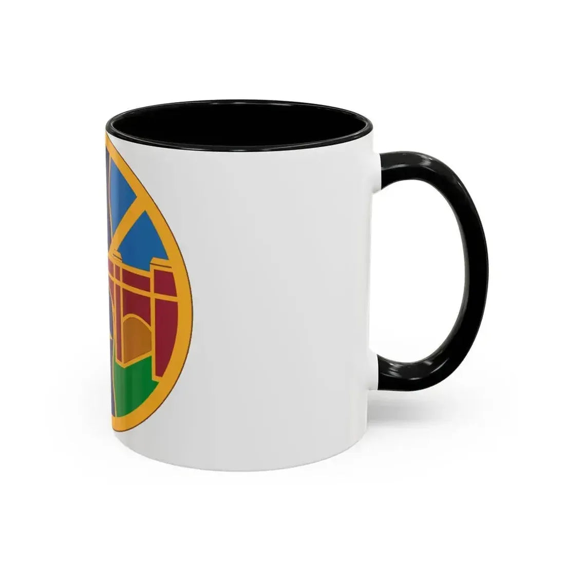 1 Transportation Agency (U.S. Army) Accent Coffee Mug - Go Mug Yourself