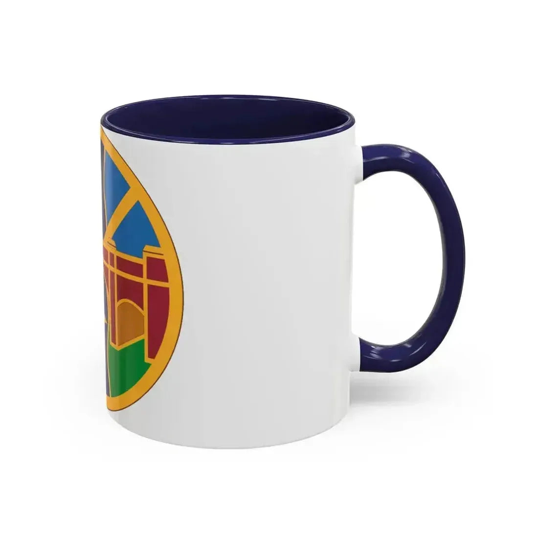 1 Transportation Agency (U.S. Army) Accent Coffee Mug - Go Mug Yourself