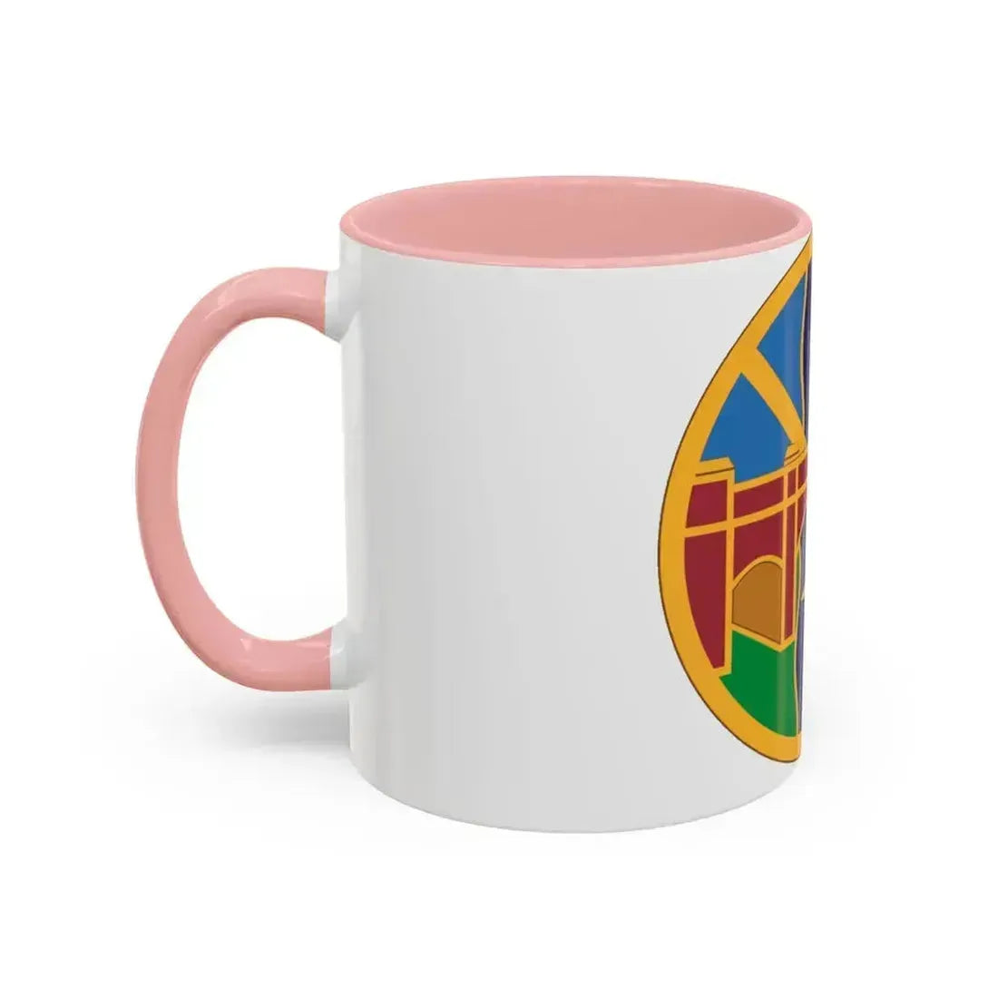 1 Transportation Agency (U.S. Army) Accent Coffee Mug - Go Mug Yourself