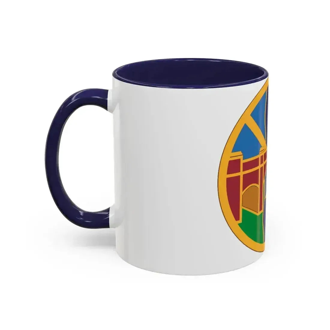 1 Transportation Agency (U.S. Army) Accent Coffee Mug - Go Mug Yourself