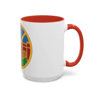 1 Transportation Agency (U.S. Army) Accent Coffee Mug - Go Mug Yourself