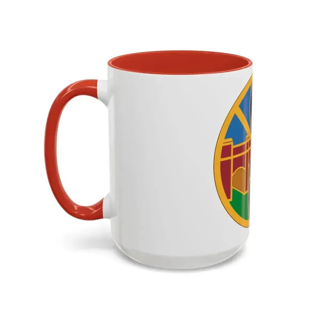1 Transportation Agency (U.S. Army) Accent Coffee Mug - Go Mug Yourself