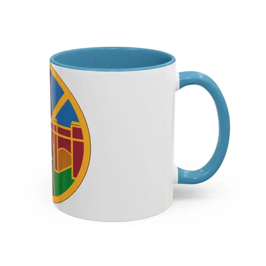 1 Transportation Agency (U.S. Army) Accent Coffee Mug - Go Mug Yourself