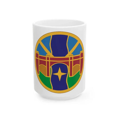 1 Transportation Agency (U.S. Army) White Coffee Mug 15oz - Go Mug Yourself