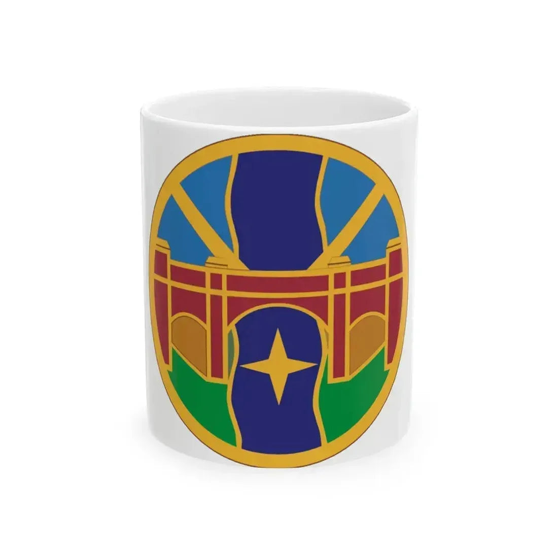 1 Transportation Agency (U.S. Army) White Coffee Mug - Go Mug Yourself