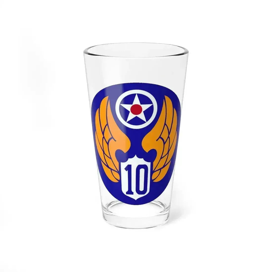 10 Air Force (U.S. Army) Pint Glass 16oz 16oz - Go Mug Yourself