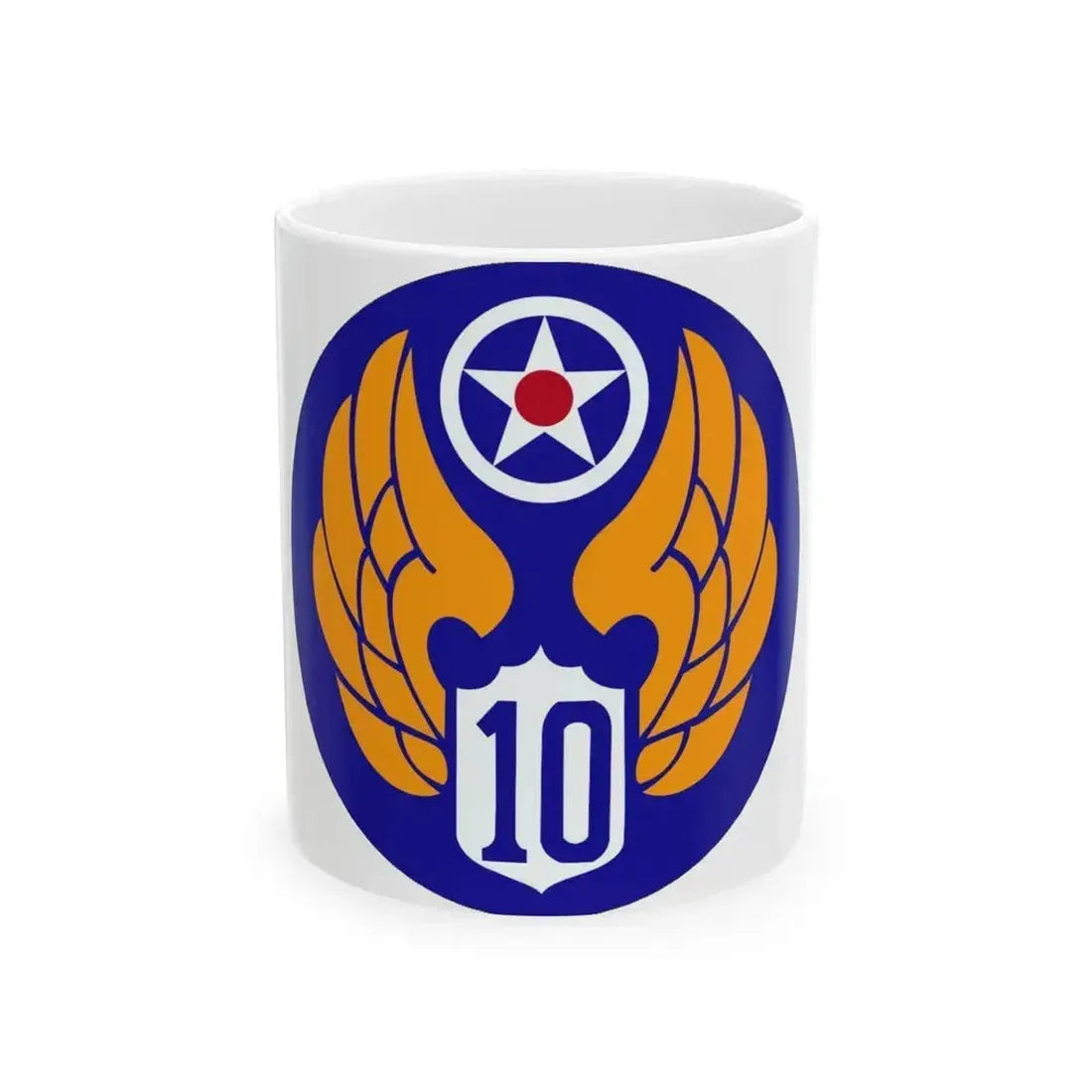 10 Air Force (U.S. Army) White Coffee Mug - Go Mug Yourself