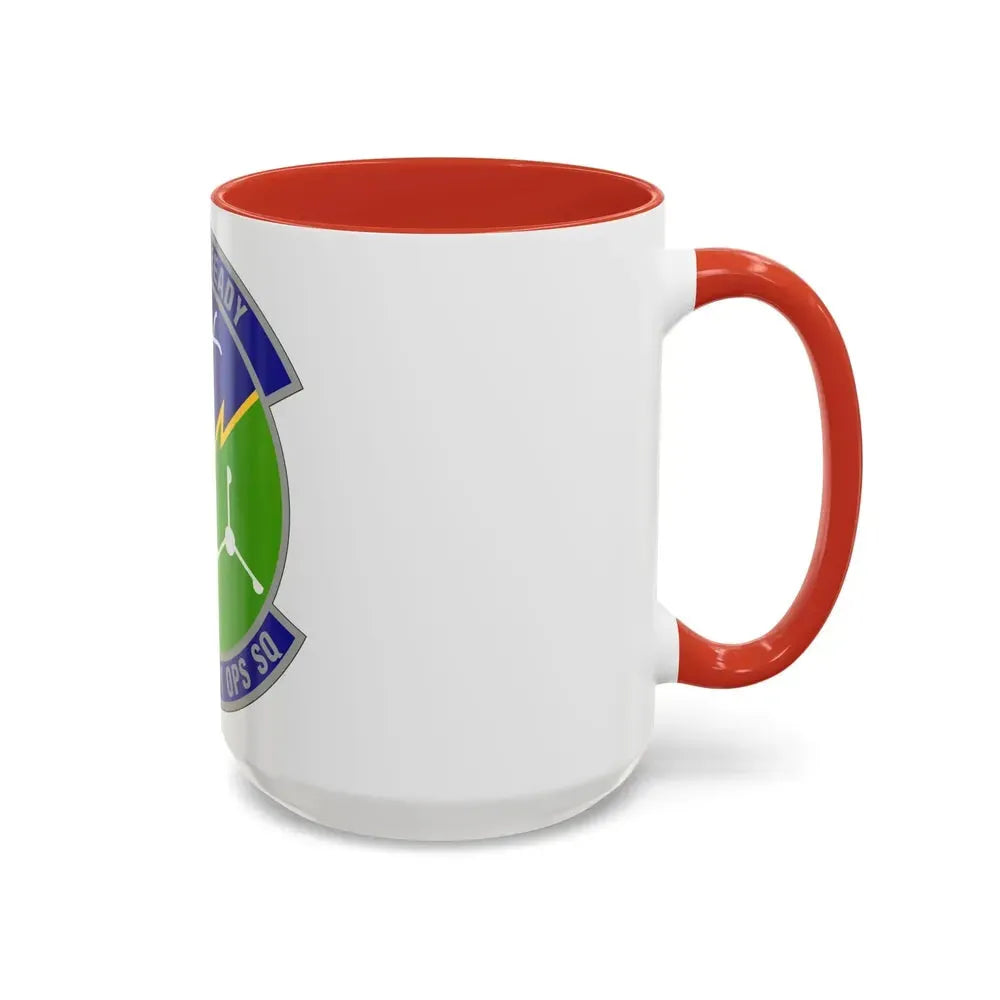 10 Air Support Operations Squadron ACC (U.S. Air Force) Accent Coffee Mug - Go Mug Yourself