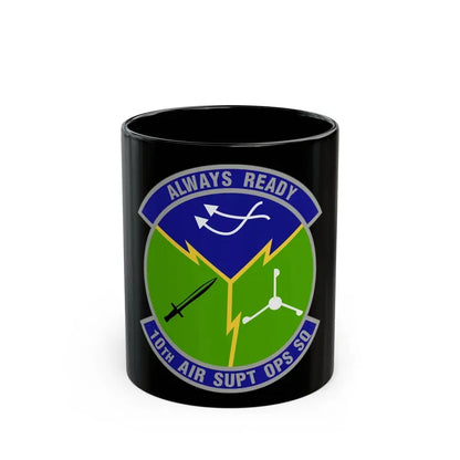 10 Air Support Operations Squadron ACC (U.S. Air Force) Black Coffee Mug 11oz - Go Mug Yourself