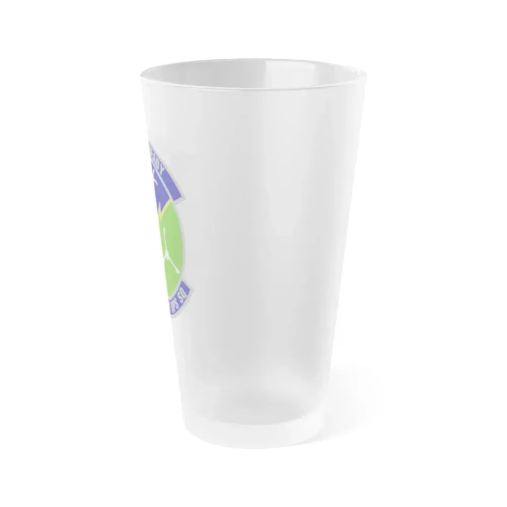 10 Air Support Operations Squadron ACC (U.S. Air Force) Frosted Pint Glass 16oz - Go Mug Yourself