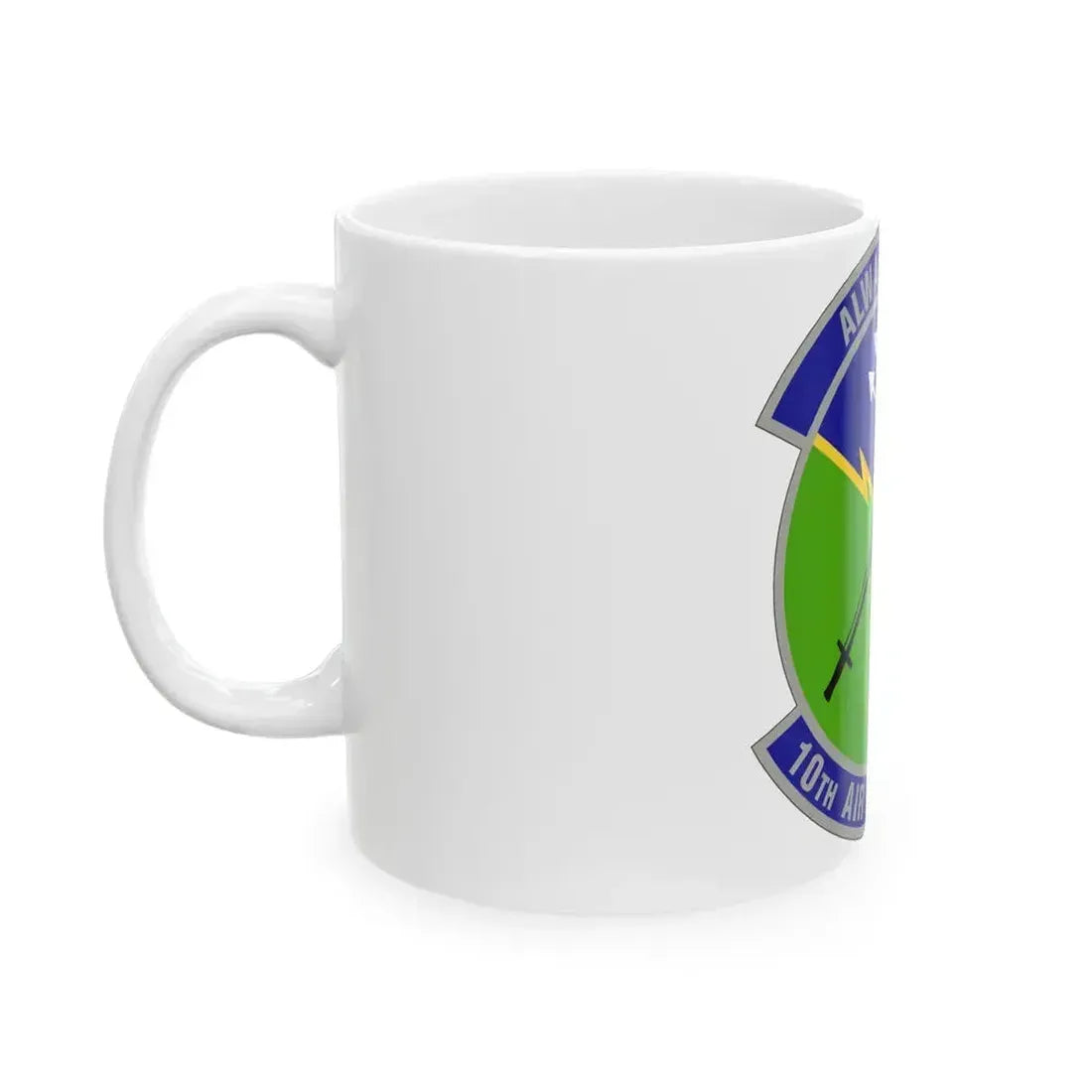 10 Air Support Operations Squadron ACC (U.S. Air Force) White Coffee Mug - Go Mug Yourself