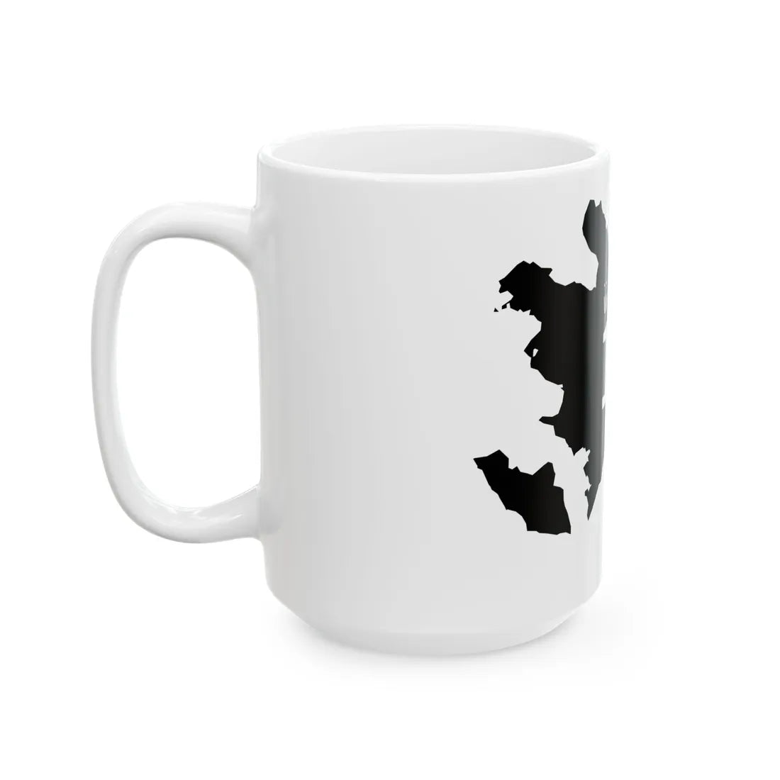 10-azerbaijan cmyk (Azerbaijan) White Coffee Mug - Go Mug Yourself