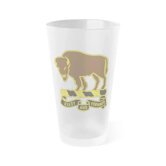 10 Cavalry Regiment (U.S. Army) Frosted Pint Glass 16oz Default Title - Go Mug Yourself