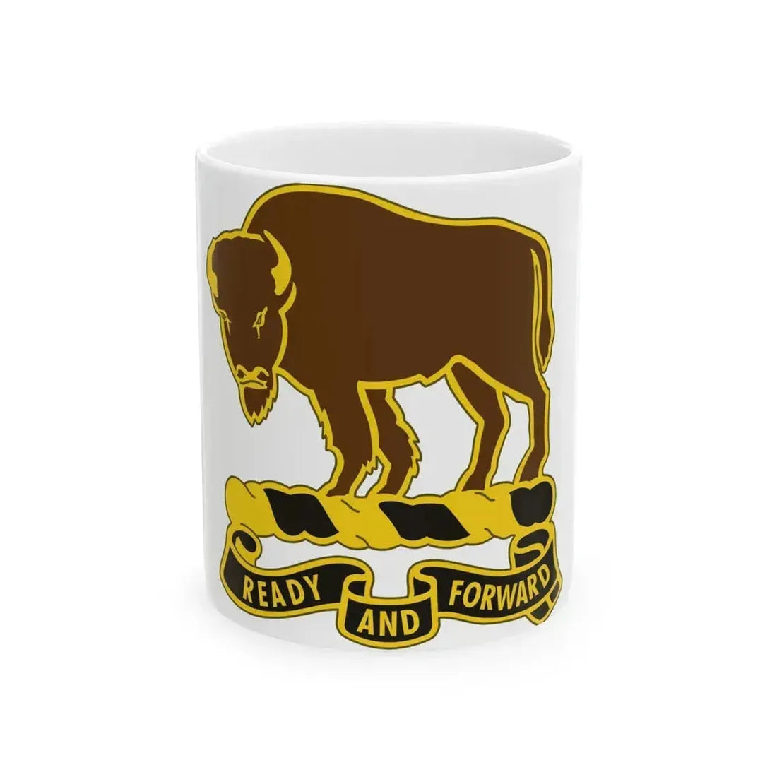 10 Cavalry Regiment (U.S. Army) White Coffee Mug 11oz - Go Mug Yourself