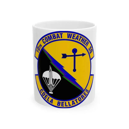 10 Combat Weather Squadron AFSOC (U.S. Air Force) White Coffee Mug 11oz - Go Mug Yourself