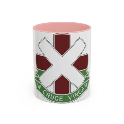 10 Field Hospital (U.S. Army) Accent Coffee Mug-11oz-Pink-Go Mug Yourself