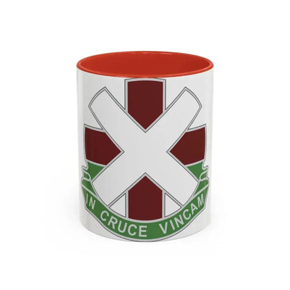 10 Field Hospital (U.S. Army) Accent Coffee Mug 11oz Red - Go Mug Yourself