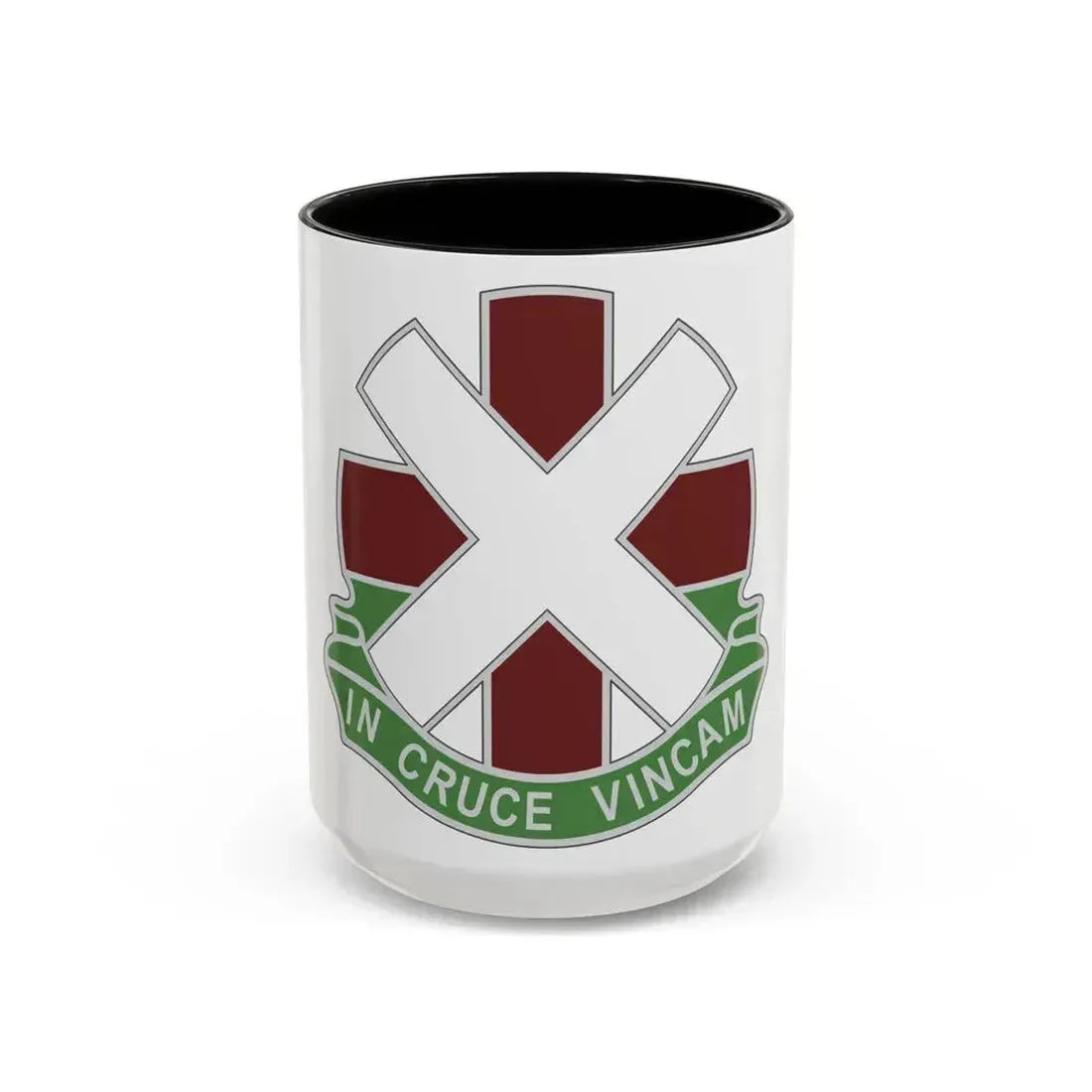 10 Field Hospital (U.S. Army) Accent Coffee Mug 15oz Black - Go Mug Yourself