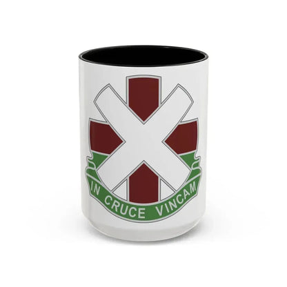 10 Field Hospital (U.S. Army) Accent Coffee Mug 15oz Black - Go Mug Yourself