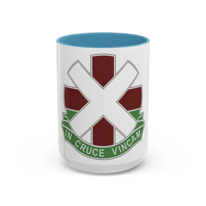 10 Field Hospital (U.S. Army) Accent Coffee Mug 15oz Light Blue - Go Mug Yourself