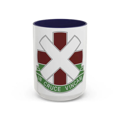 10 Field Hospital (U.S. Army) Accent Coffee Mug 15oz Navy - Go Mug Yourself