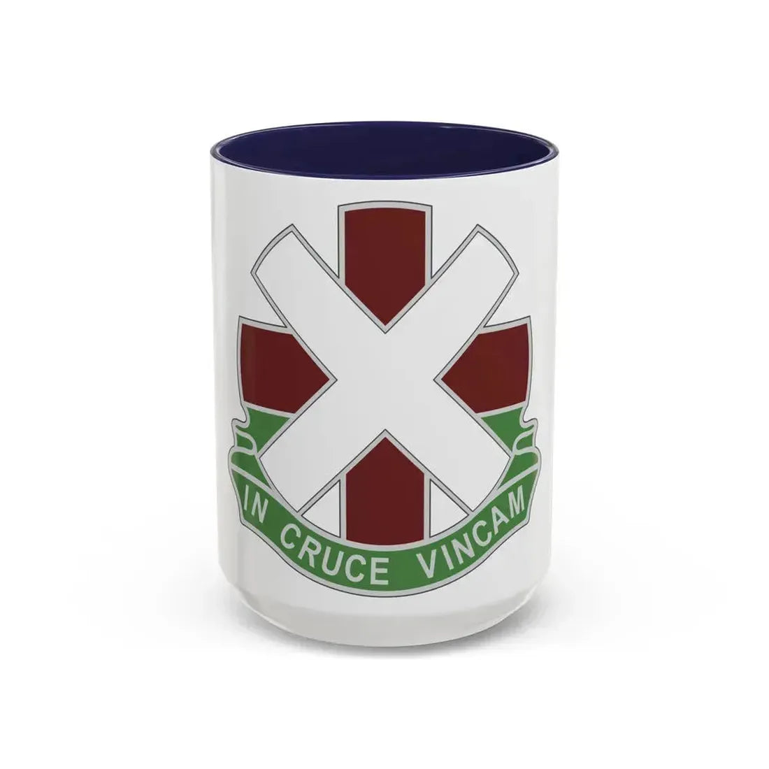 10 Field Hospital (U.S. Army) Accent Coffee Mug 15oz Navy - Go Mug Yourself