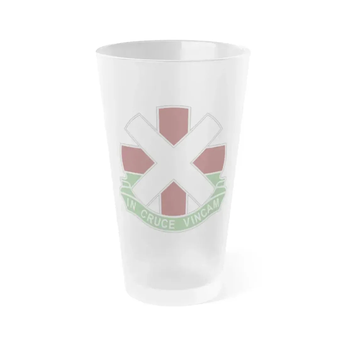 10 Field Hospital (U.S. Army) Frosted Pint Glass 16oz Default Title - Go Mug Yourself