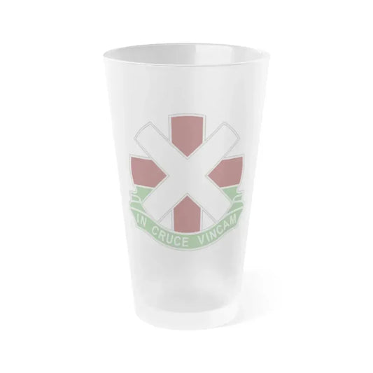 10 Field Hospital (U.S. Army) Frosted Pint Glass 16oz Default Title - Go Mug Yourself