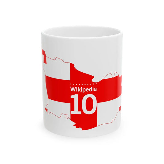 10-georgia cmyk A (Georgia) White Coffee Mug 11oz - Go Mug Yourself