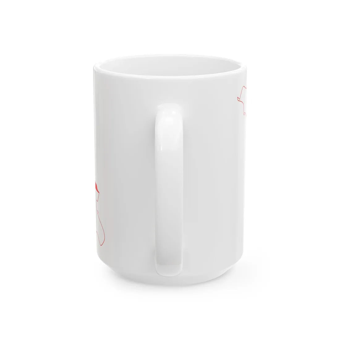 10-georgia cmyk A (Georgia) White Coffee Mug - Go Mug Yourself