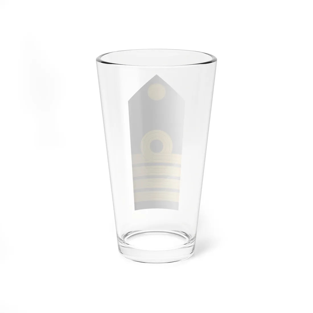 10 Indian Navy CAPT (India) (Military Rank) Pint Glass 16oz - Go Mug Yourself