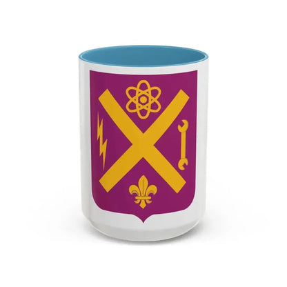 10 Ordnance Battalion 2 (U.S. Army) Accent Coffee Mug 15oz Light Blue - Go Mug Yourself