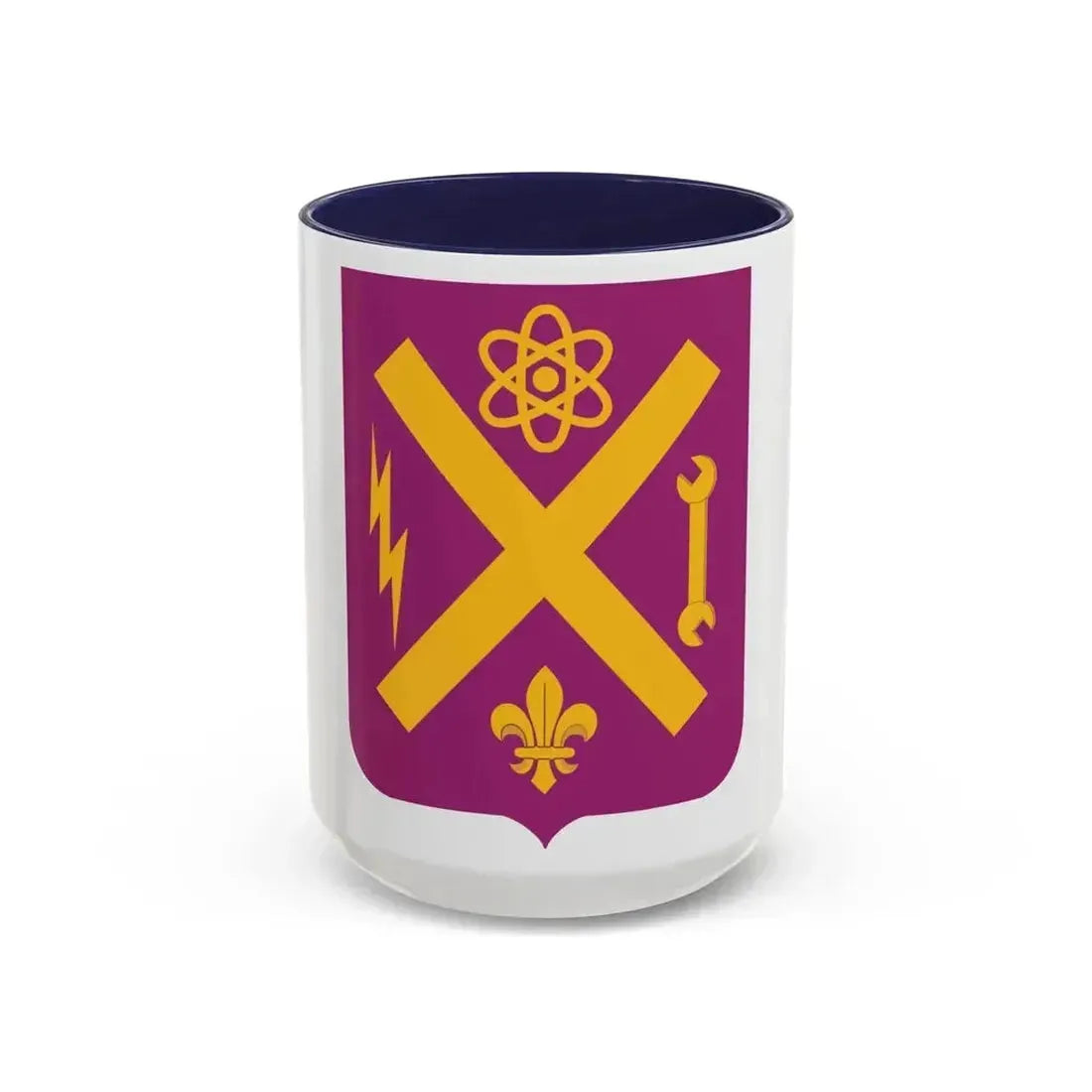 10 Ordnance Battalion 2 (U.S. Army) Accent Coffee Mug 15oz Navy - Go Mug Yourself