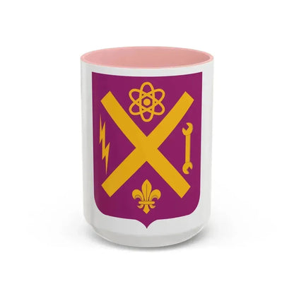 10 Ordnance Battalion 2 (U.S. Army) Accent Coffee Mug 15oz Pink - Go Mug Yourself