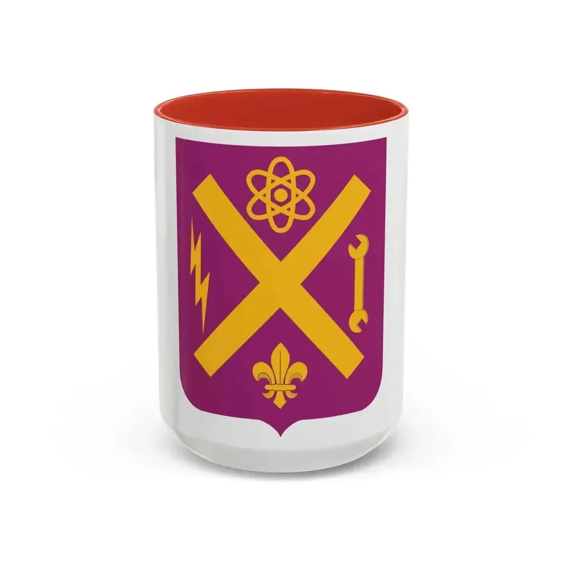 10 Ordnance Battalion 2 (U.S. Army) Accent Coffee Mug 15oz Red - Go Mug Yourself