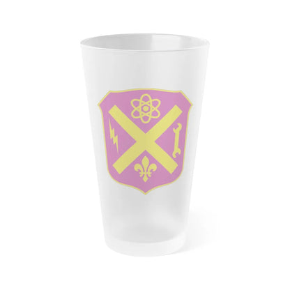 10 Ordnance Battalion (U.S. Army) Frosted Pint Glass 16oz-Go Mug Yourself