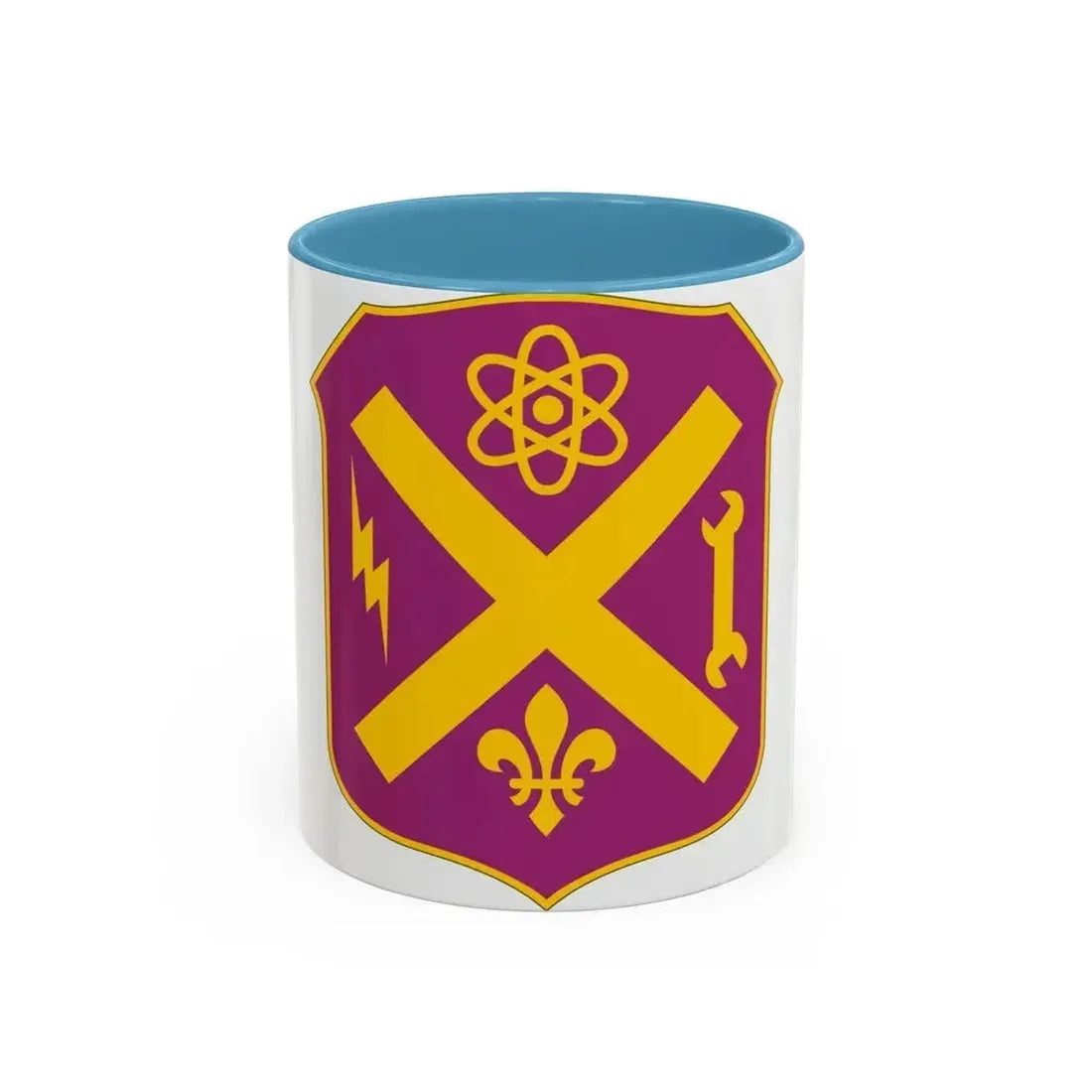 10 Ordnance Battalion (U.S. Army) Accent Coffee Mug 11oz Light Blue - Go Mug Yourself