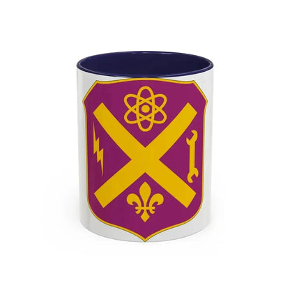 10 Ordnance Battalion (U.S. Army) Accent Coffee Mug 11oz Navy - Go Mug Yourself