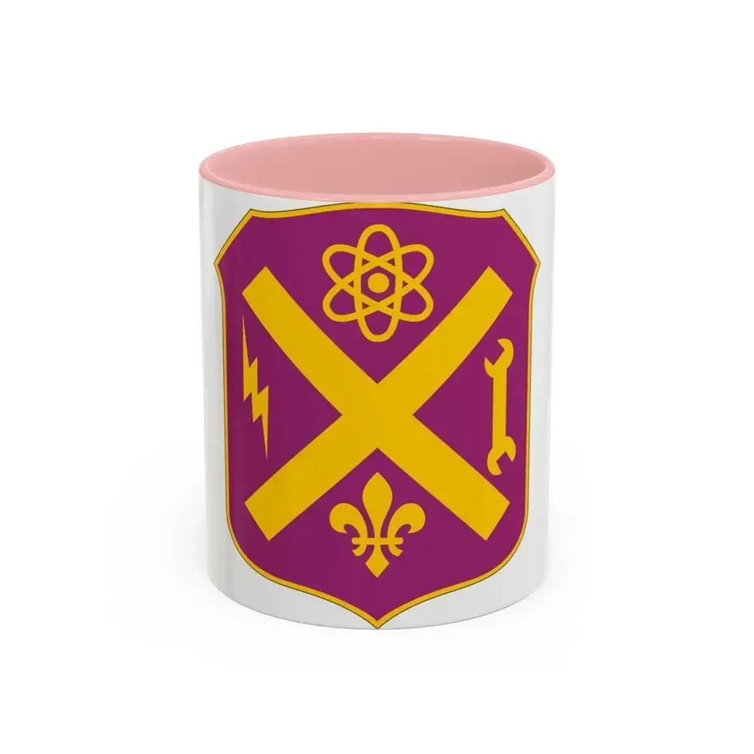 10 Ordnance Battalion (U.S. Army) Accent Coffee Mug 11oz Pink - Go Mug Yourself