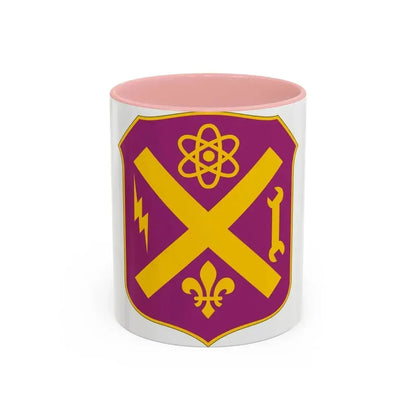 10 Ordnance Battalion (U.S. Army) Accent Coffee Mug 11oz Pink - Go Mug Yourself