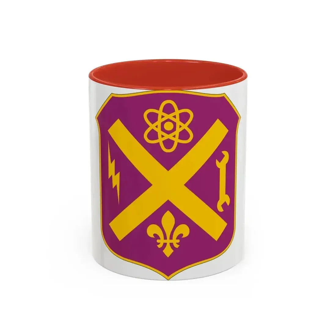 10 Ordnance Battalion (U.S. Army) Accent Coffee Mug 11oz Red - Go Mug Yourself