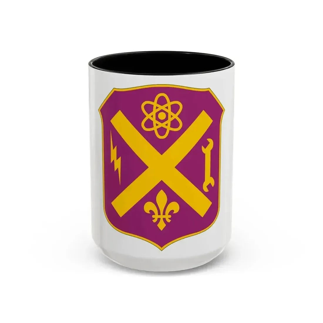 10 Ordnance Battalion (U.S. Army) Accent Coffee Mug 15oz Black - Go Mug Yourself