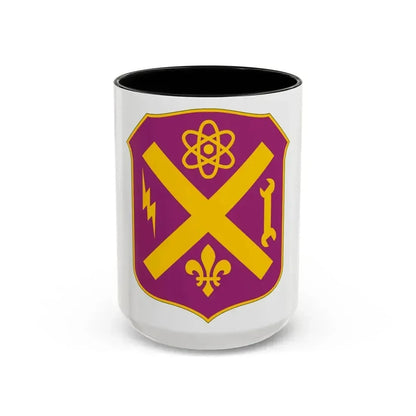 10 Ordnance Battalion (U.S. Army) Accent Coffee Mug 15oz Black - Go Mug Yourself
