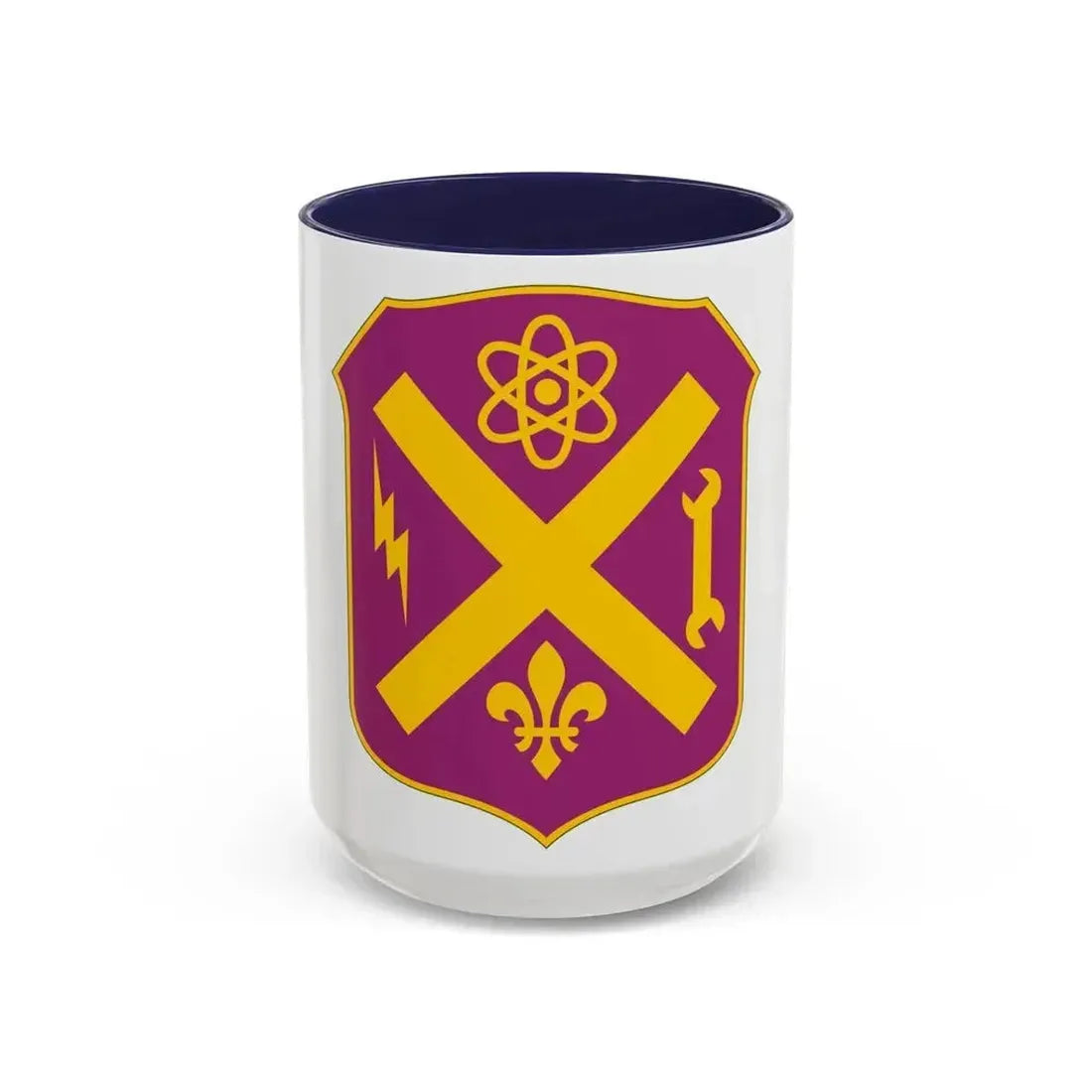 10 Ordnance Battalion (U.S. Army) Accent Coffee Mug 15oz Navy - Go Mug Yourself