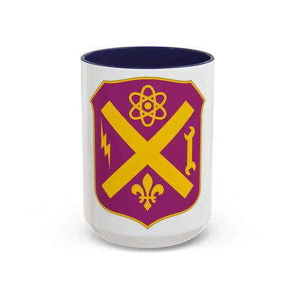 10 Ordnance Battalion (U.S. Army) Accent Coffee Mug 15oz Navy - Go Mug Yourself