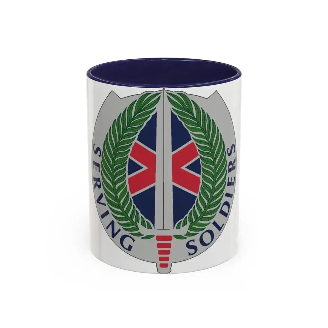 10 Personnel Command (U.S. Army) Accent Coffee Mug 11oz Navy - Go Mug Yourself